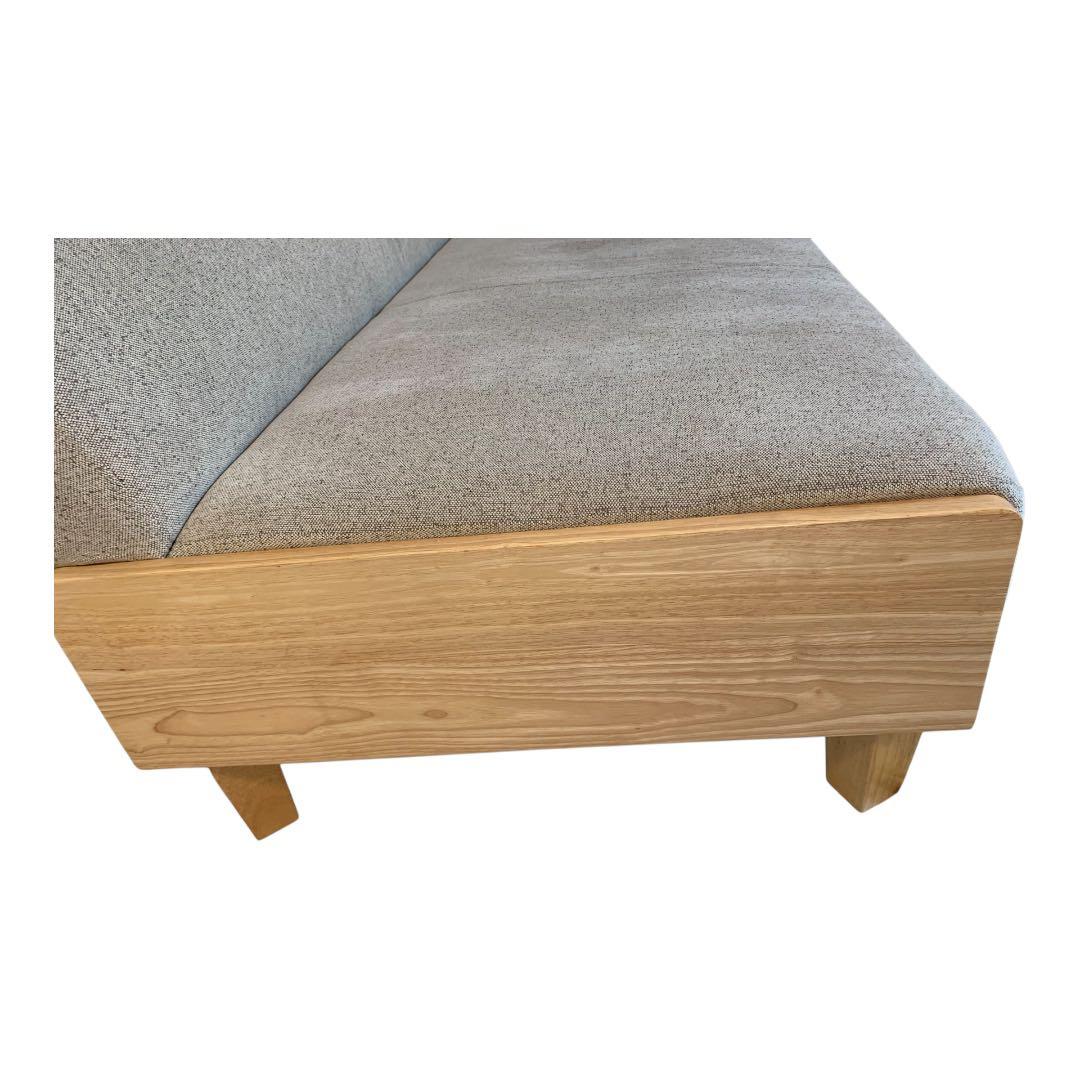 MODERN DECO 3人掛け ベッドソファ リクライニングソファ