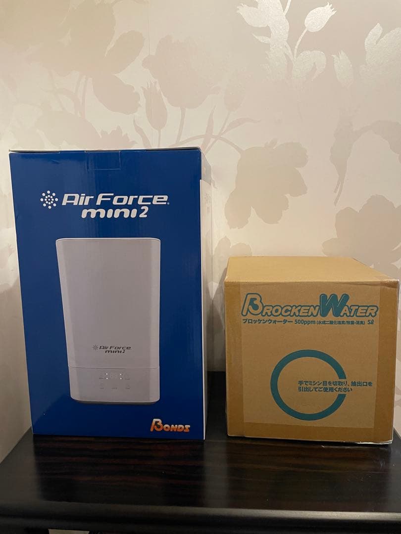 新品　Air Force mini2 空気清浄機　卓上加湿器　消臭 感染予防