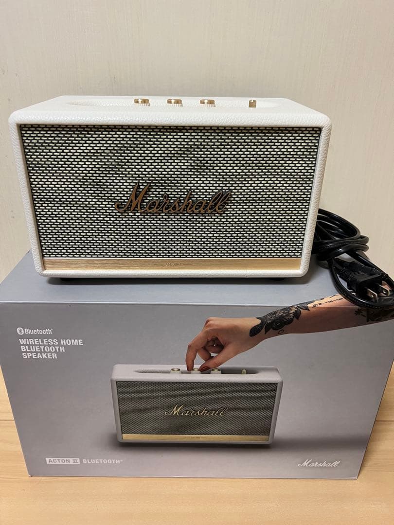 Marshall Bluetooth  Speaker ホワイト