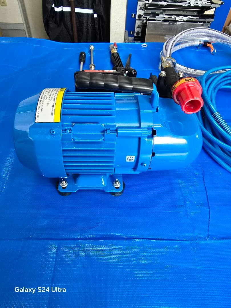 ぽ*ん様 1美品！エアコン高圧洗浄機本体セット丸山製作所