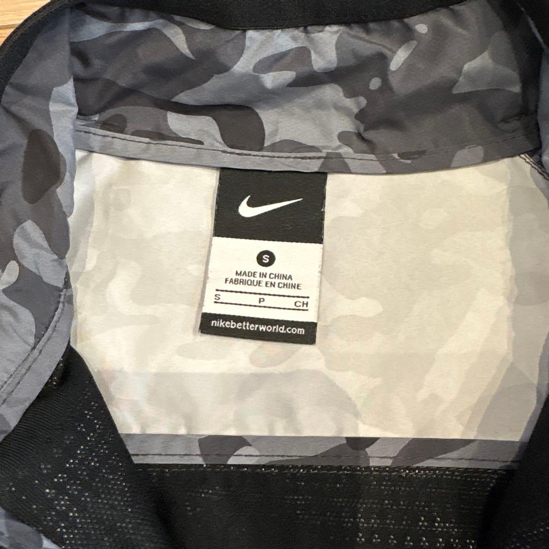 F.C.R.B×NIKE ジャケット 黒系迷彩 Sサイズ