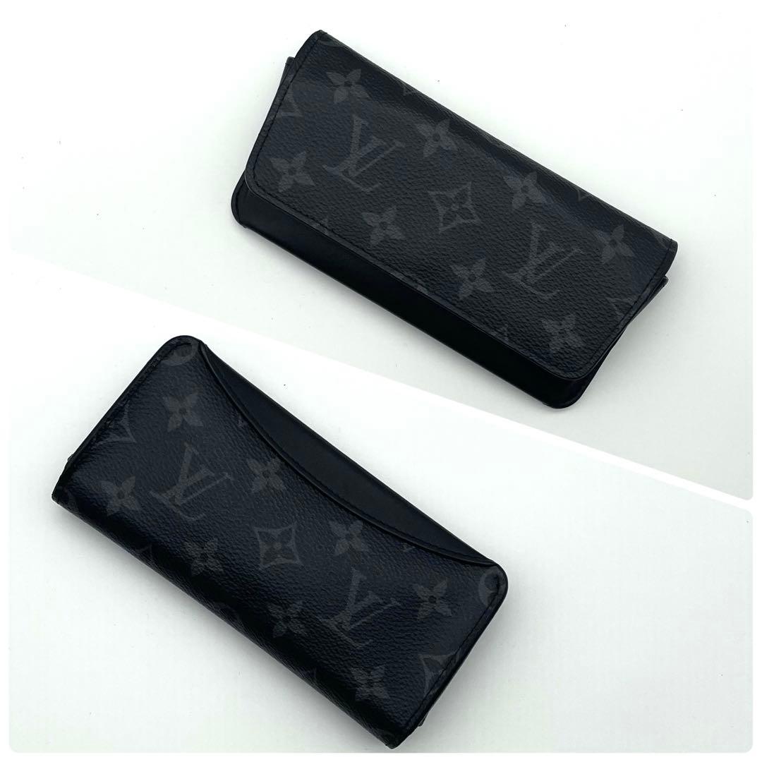LOUIS VUITTON メガネケース エテュイ リュネット ウディ