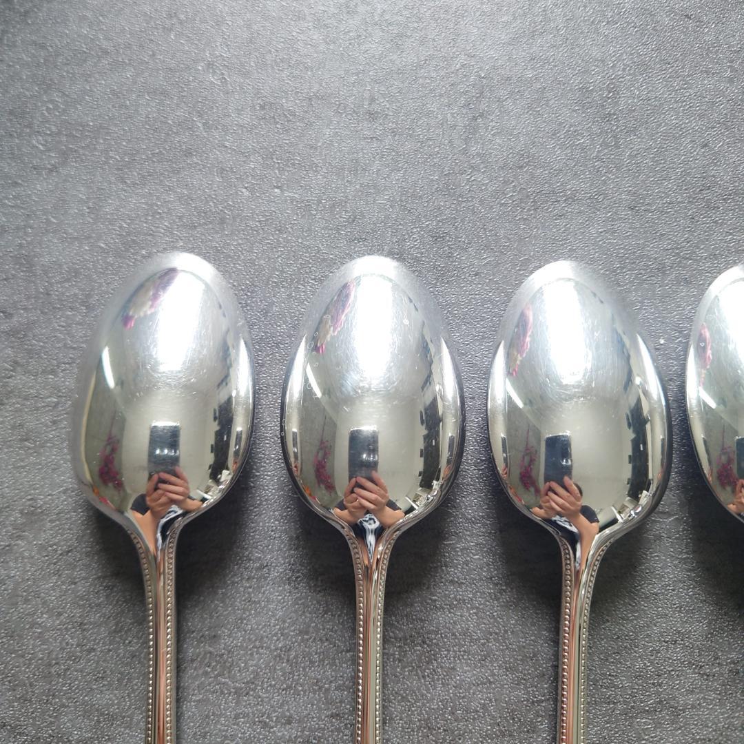 美品 クリストフル パール コーヒースプーン 6点