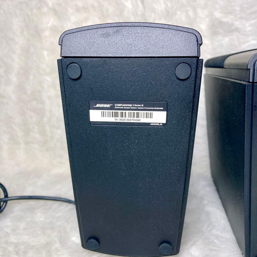 【美品✨】BOSE COMPANION 2 シリーズIII スピーカー