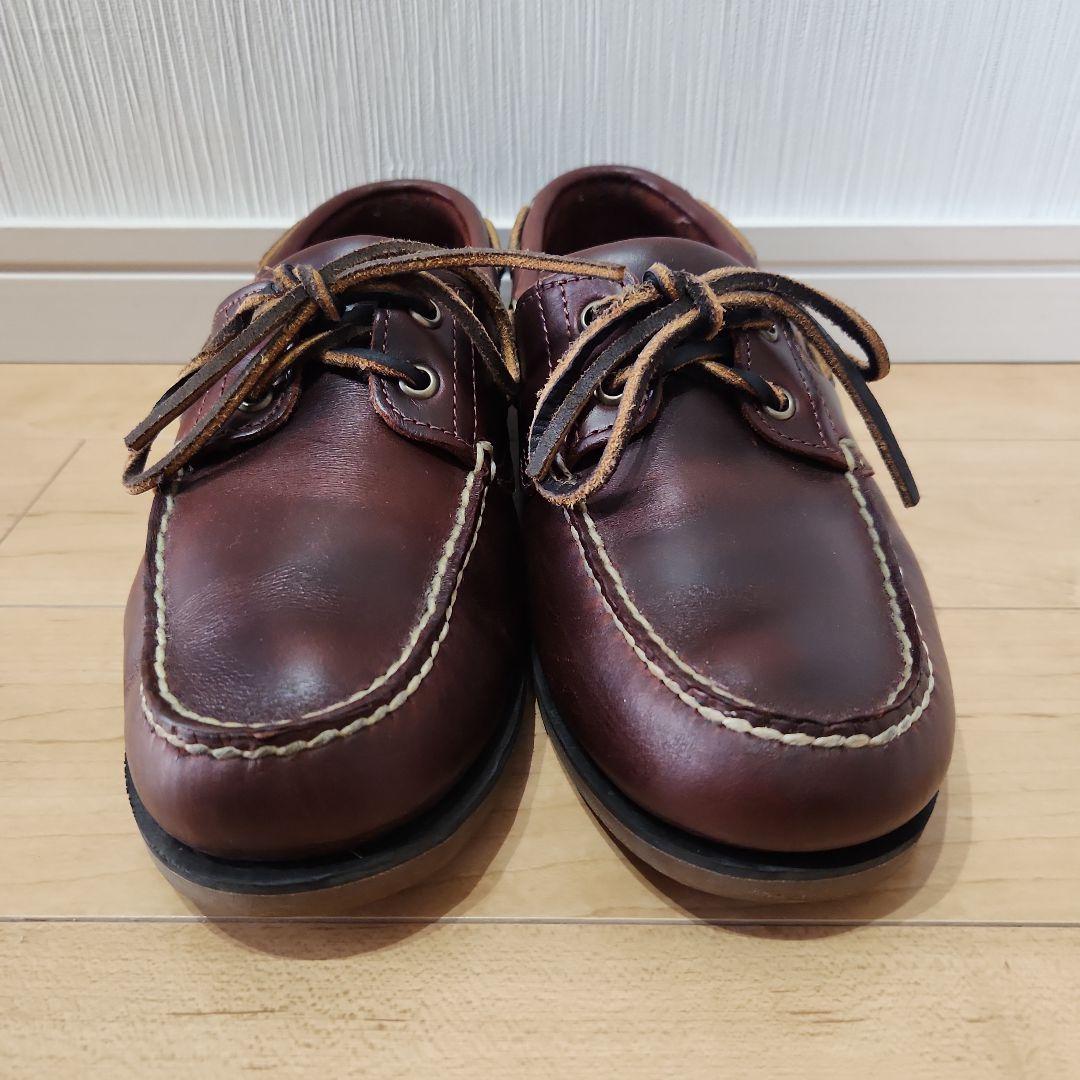 極美品　Timberland ブラウン デッキシューズ25077 26.5cm