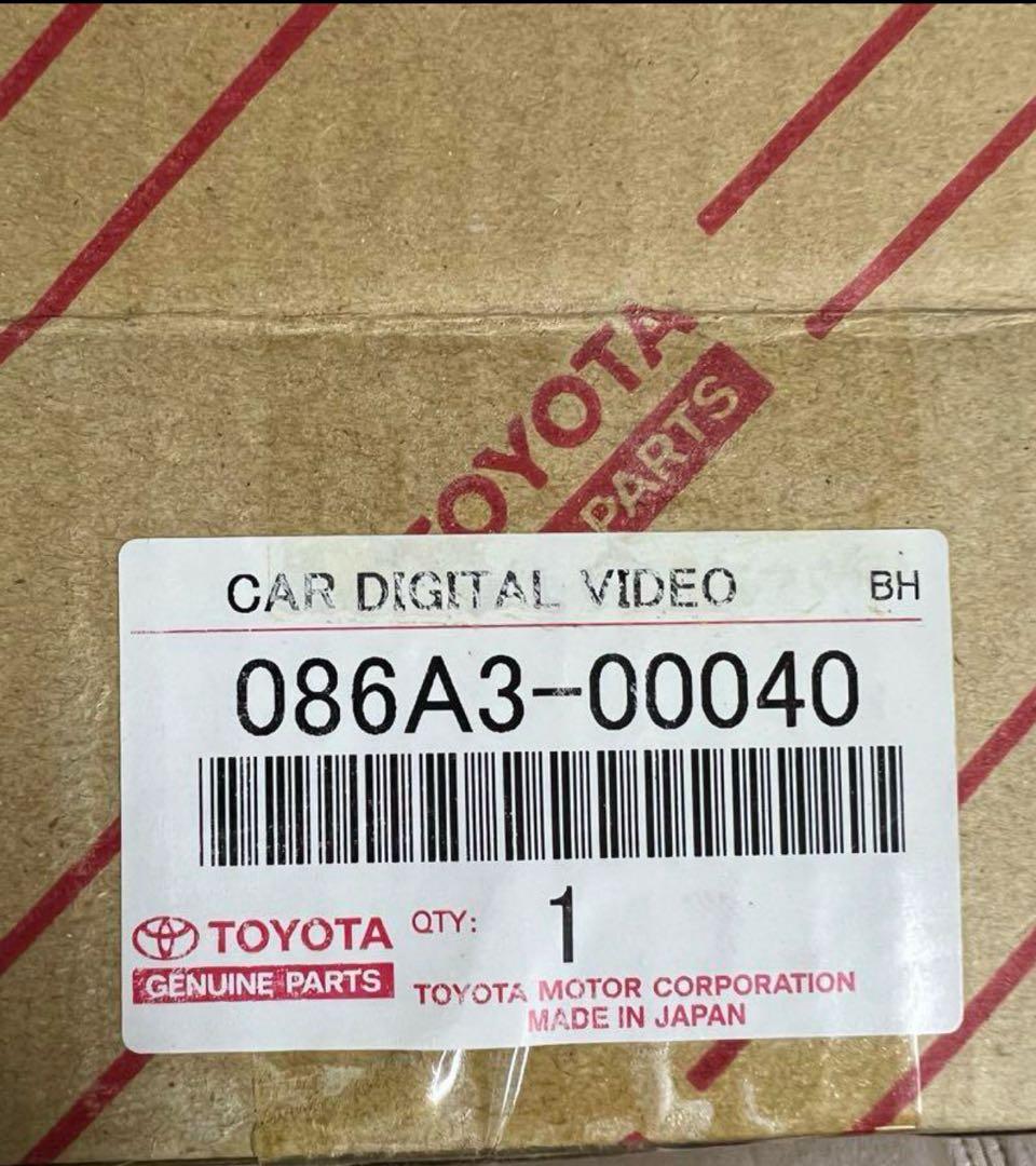 未使用 トヨタ純正ドライブレコーダー DRT-AN1A 安心機能付き