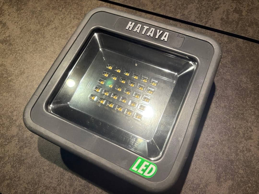 HATAYA☆屋外用充電式LEDライト（7.4V/13200mAh）8時間点灯