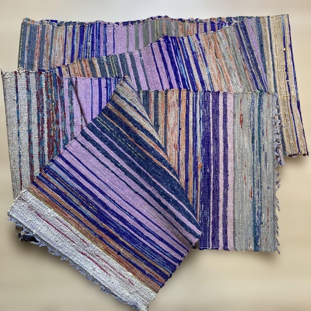 Os410 裂織　半幅帯　半巾