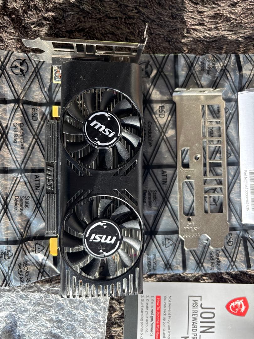 MSI GeForce GTX 1650 グラフィックボード