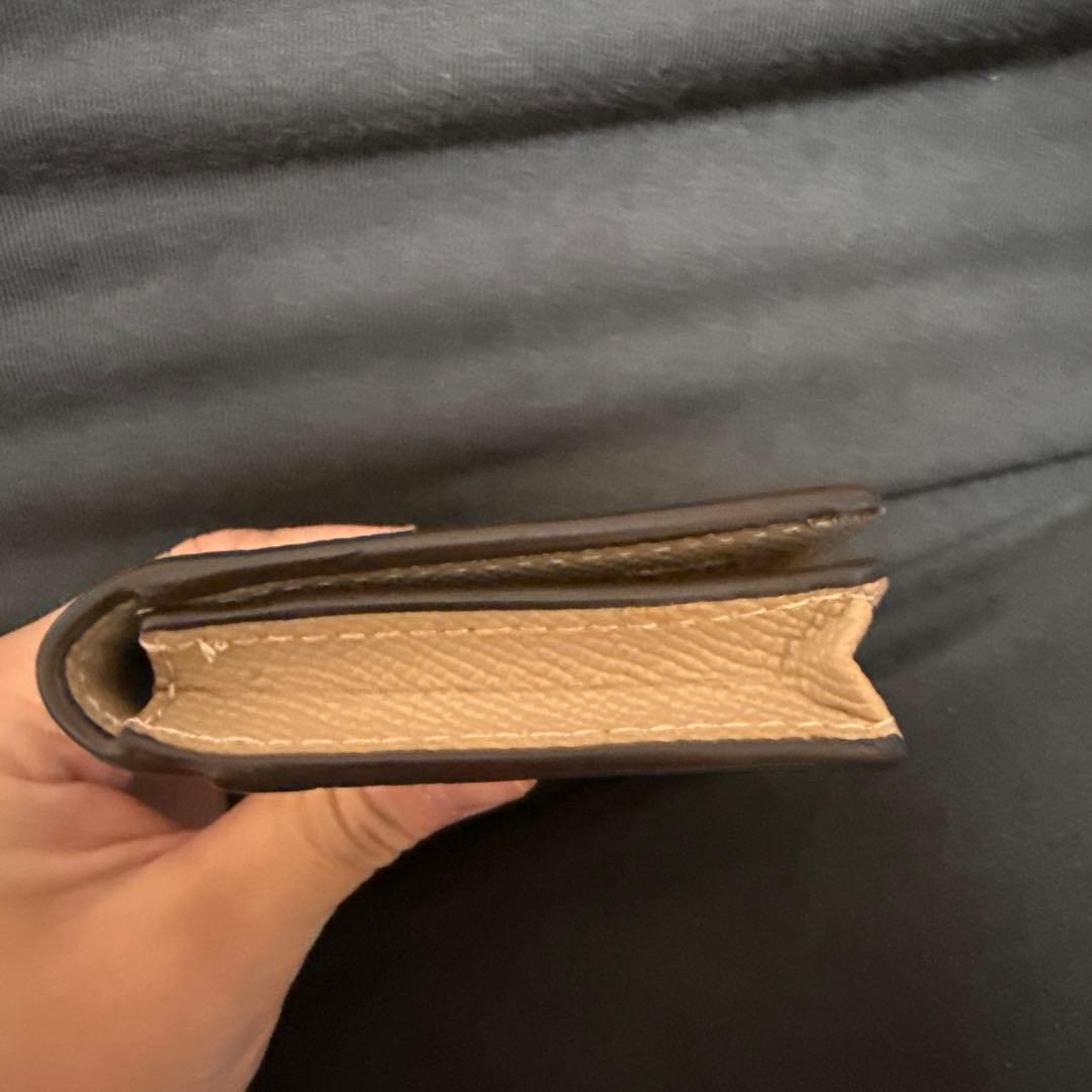 ル*ー様 COACH ベージュ 名刺入れ