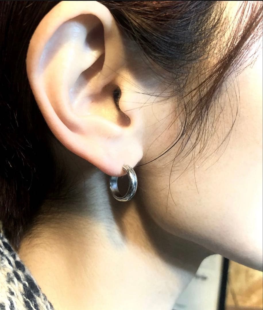 2個セット hatchet l work silver925 ピアス