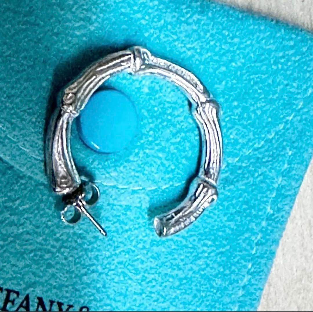 TIFFANY&Co. ティファニー バンブー フープピアス シルバー　ピアス