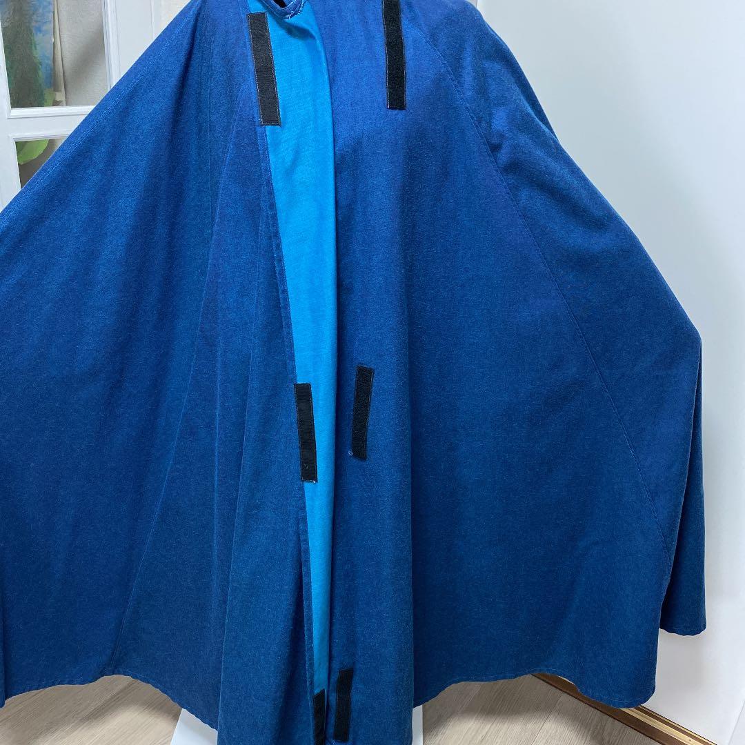 ハロウィン、ステージ衣装　本格マント　とんがり帽子　一点物