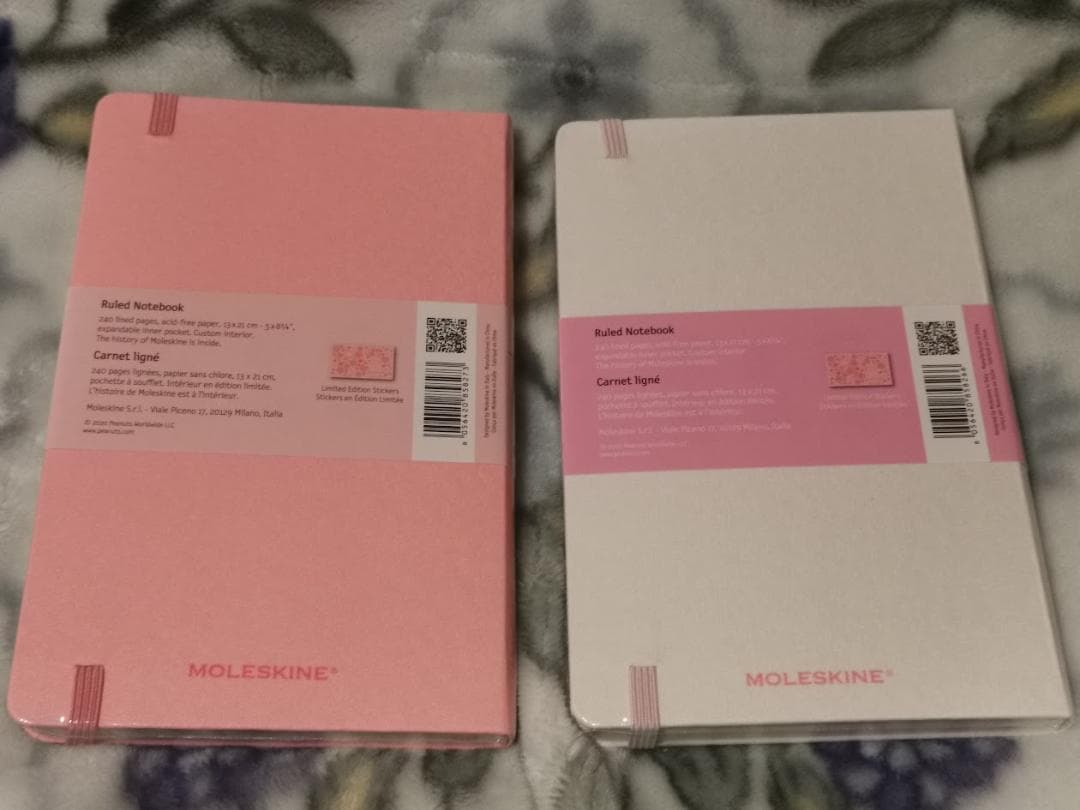 MOLESKINE限定版 スヌーピー PEANUTS 桜2冊セット