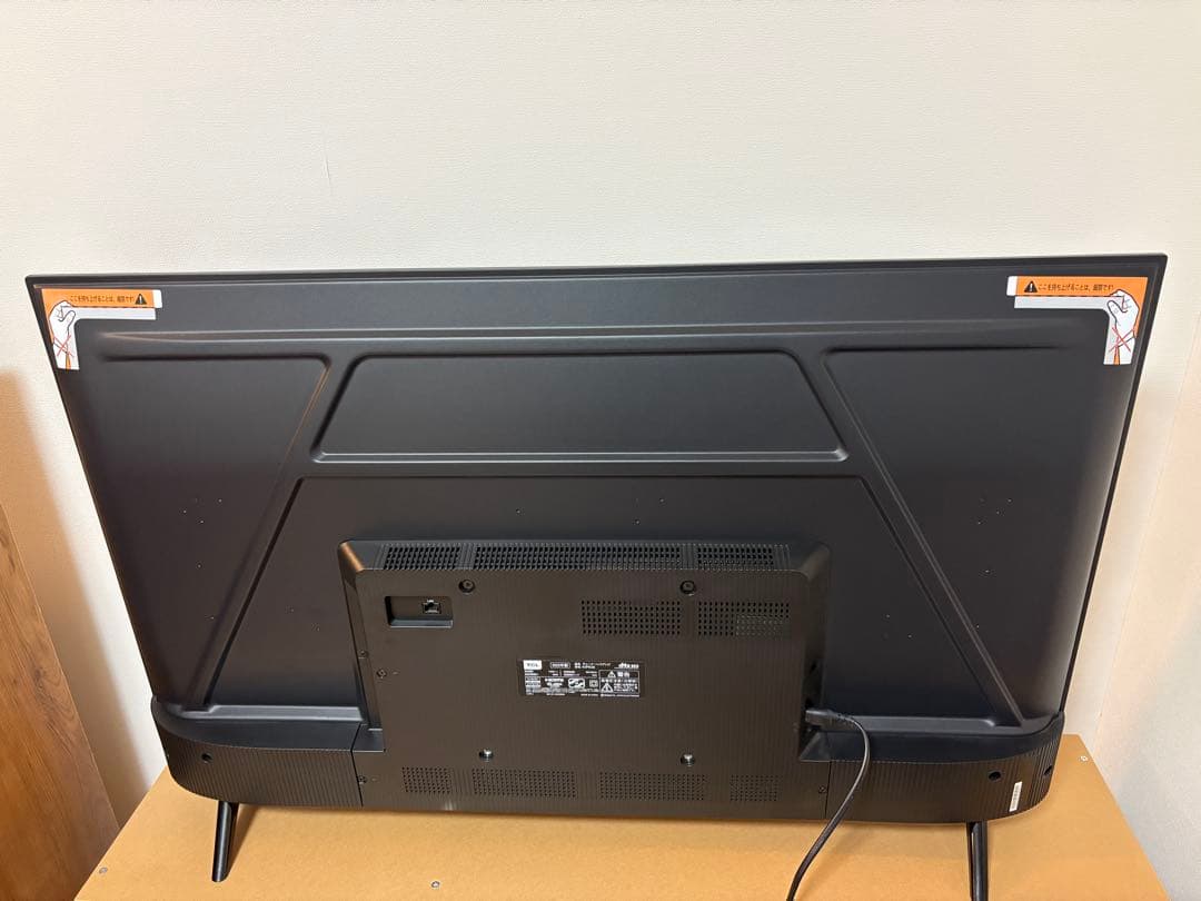 TCL 43型　チューナーレステレビ　43P63E