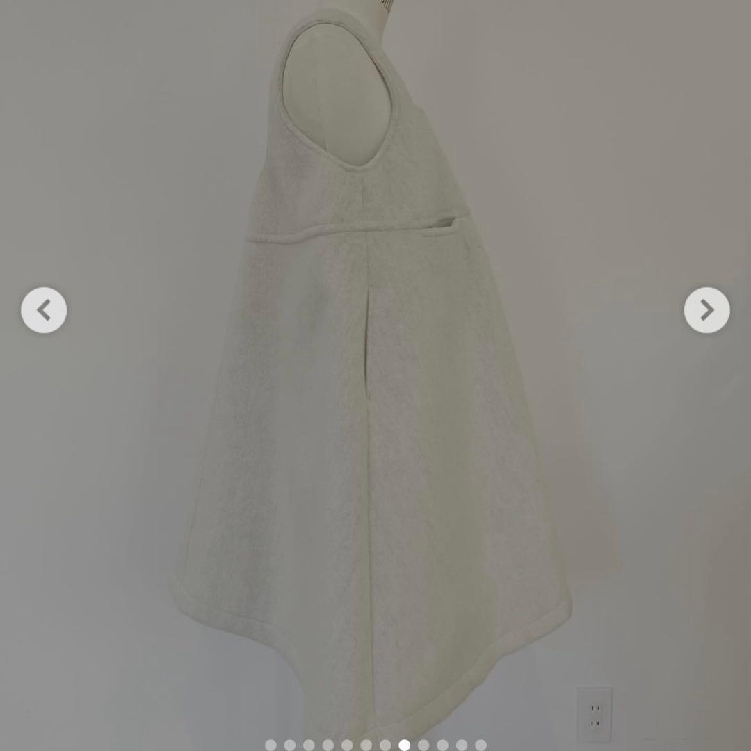 rosy monster パンドーロワンピース　ホワイト