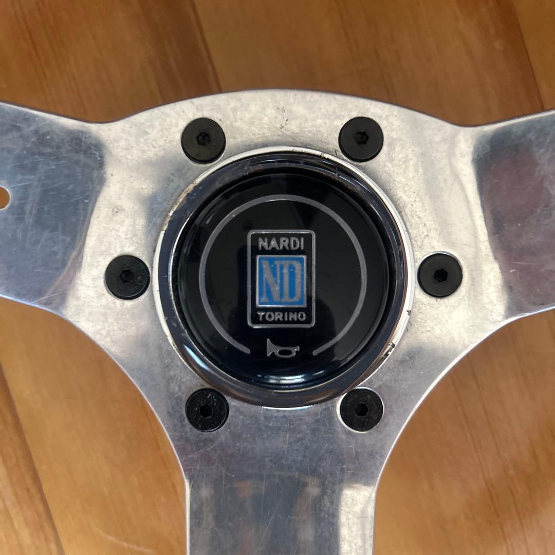 ナルディ　NARDI ウッド調ステアリング　ハンドル　14インチ
