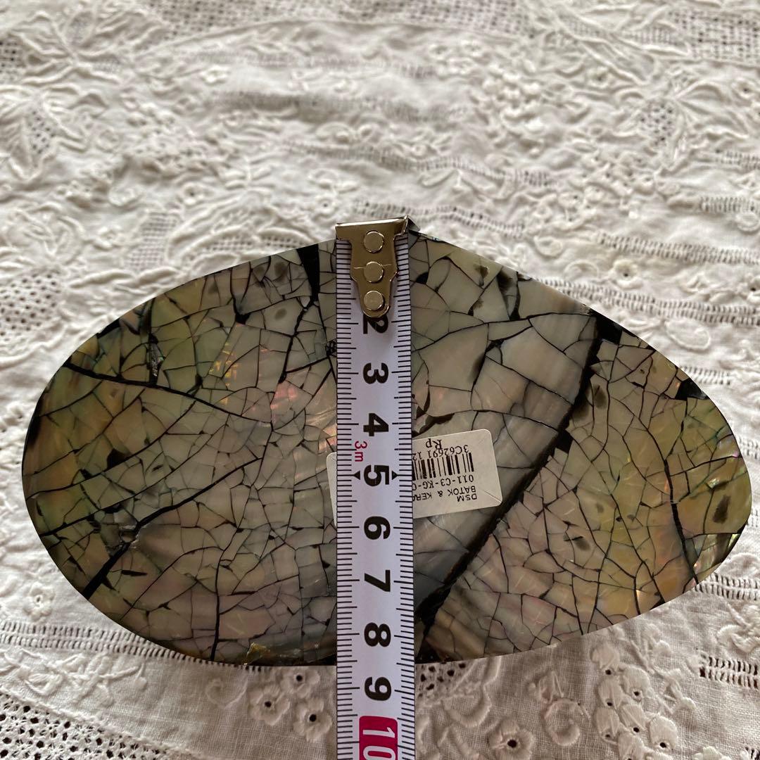 レア　螺鈿　宝石箱　小物入れ　置物　飾り物　綺麗　貝殻　キラキラ