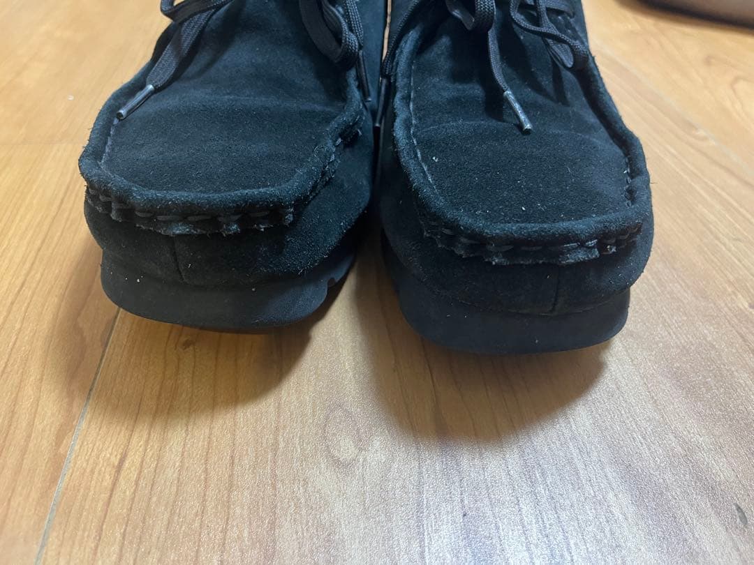 CLARKS wallabees 黒スエード