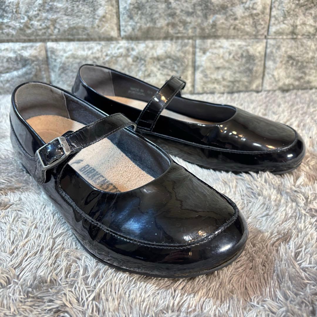 極美品❣️ビルケンシュトック リズモア メリージェーン エナメル 希少モデル✨