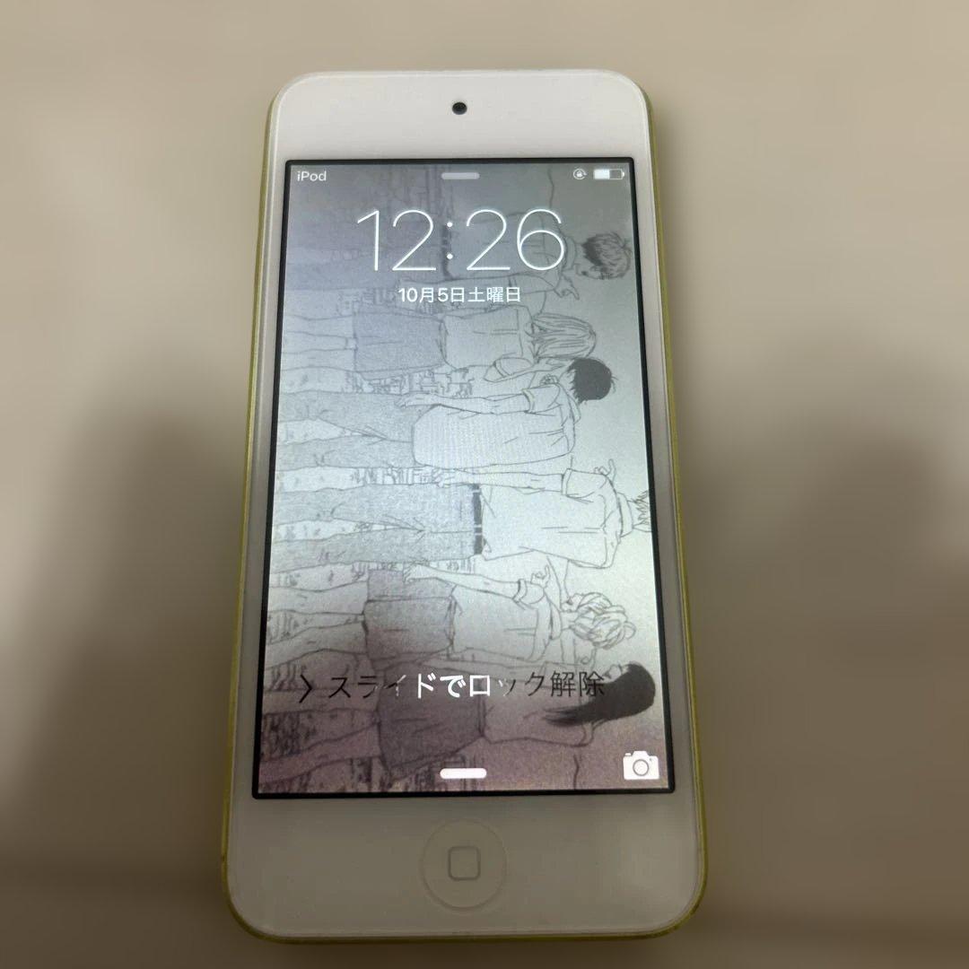 iPod touch 4インチ イエロー
