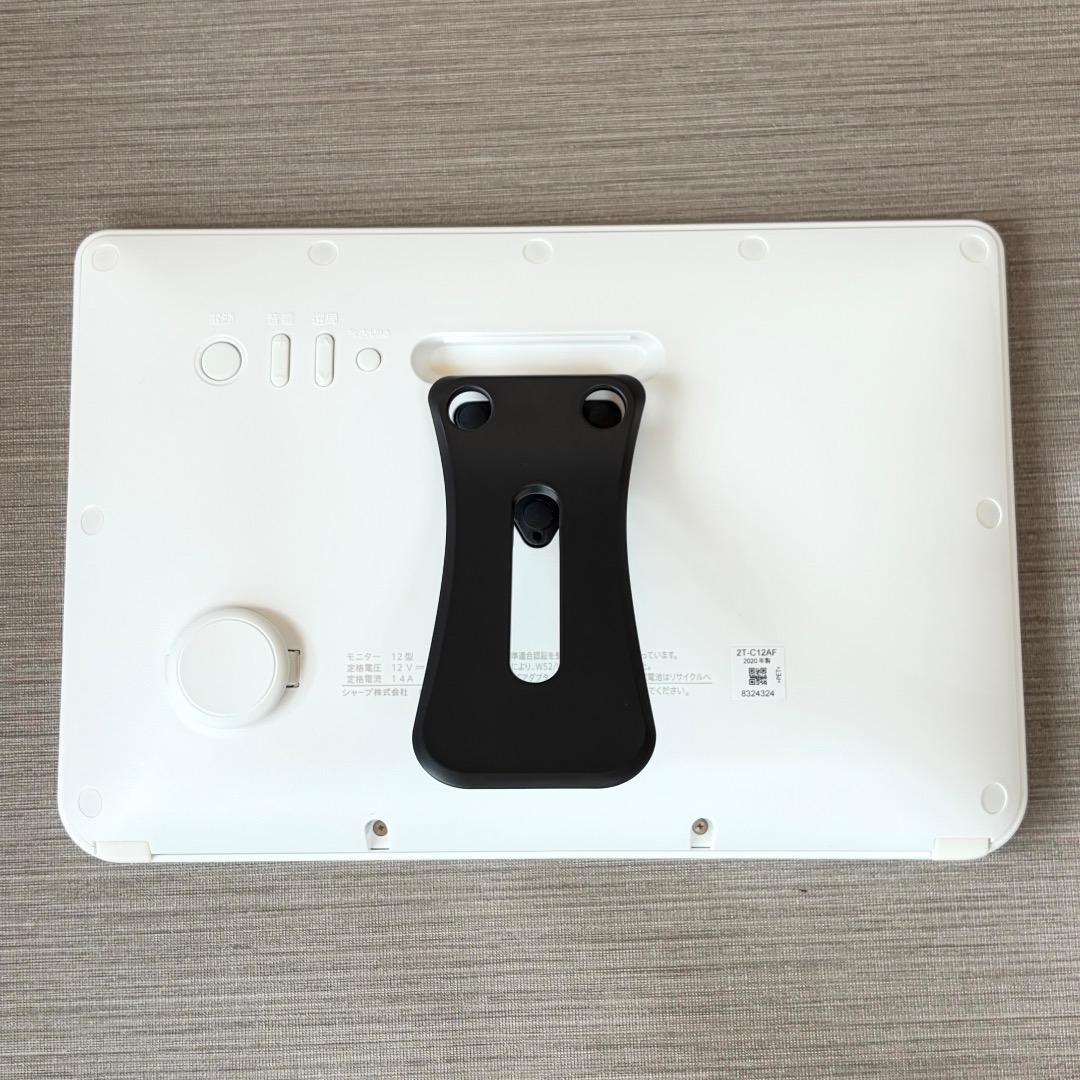 極美品✨シャープ ポータブル液晶テレビ AQUOS ホワイト 2T-C12AF