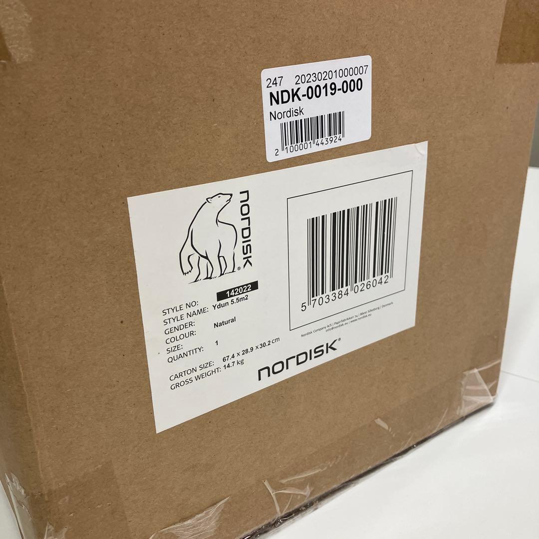 【未使用】nordisk Ydun 5.5 m² ノルディスク ユドゥン テント