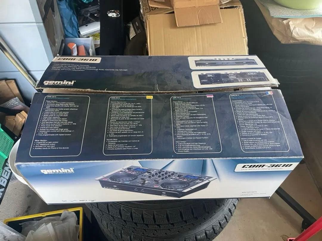 Gemini CDM-3610 DJミキサー