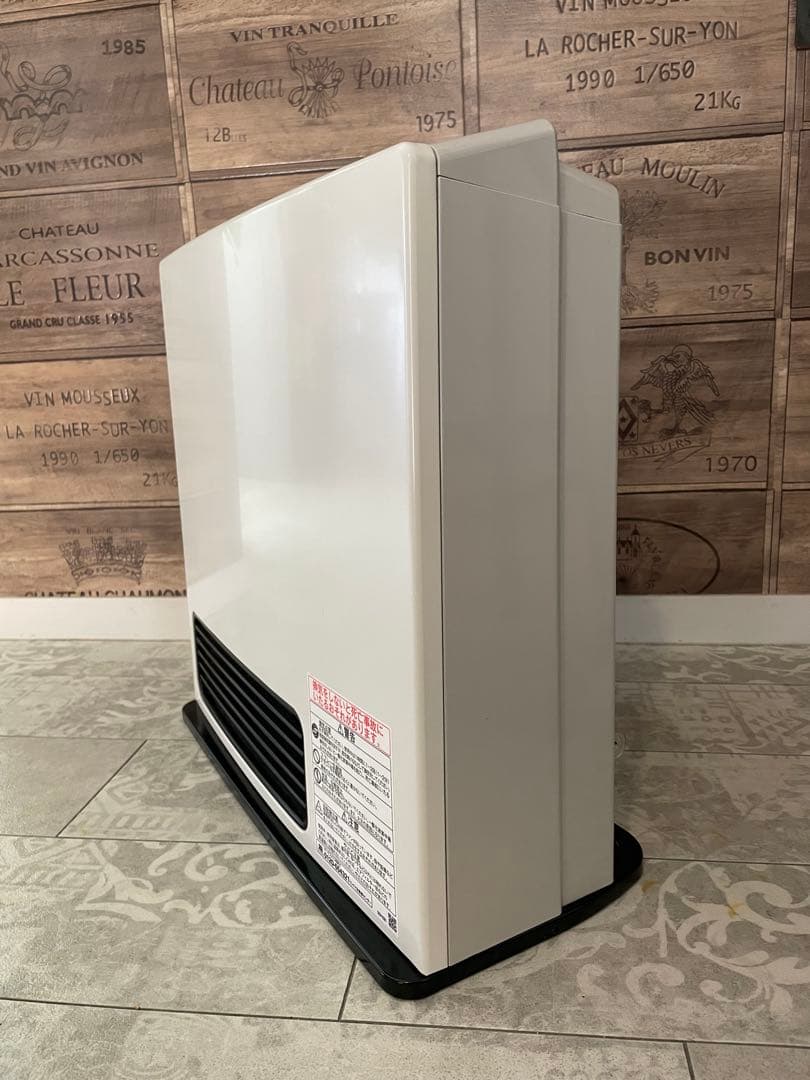 【LPガス】リンナイ ガスファンヒーター 2021年製(ガスホースなし)