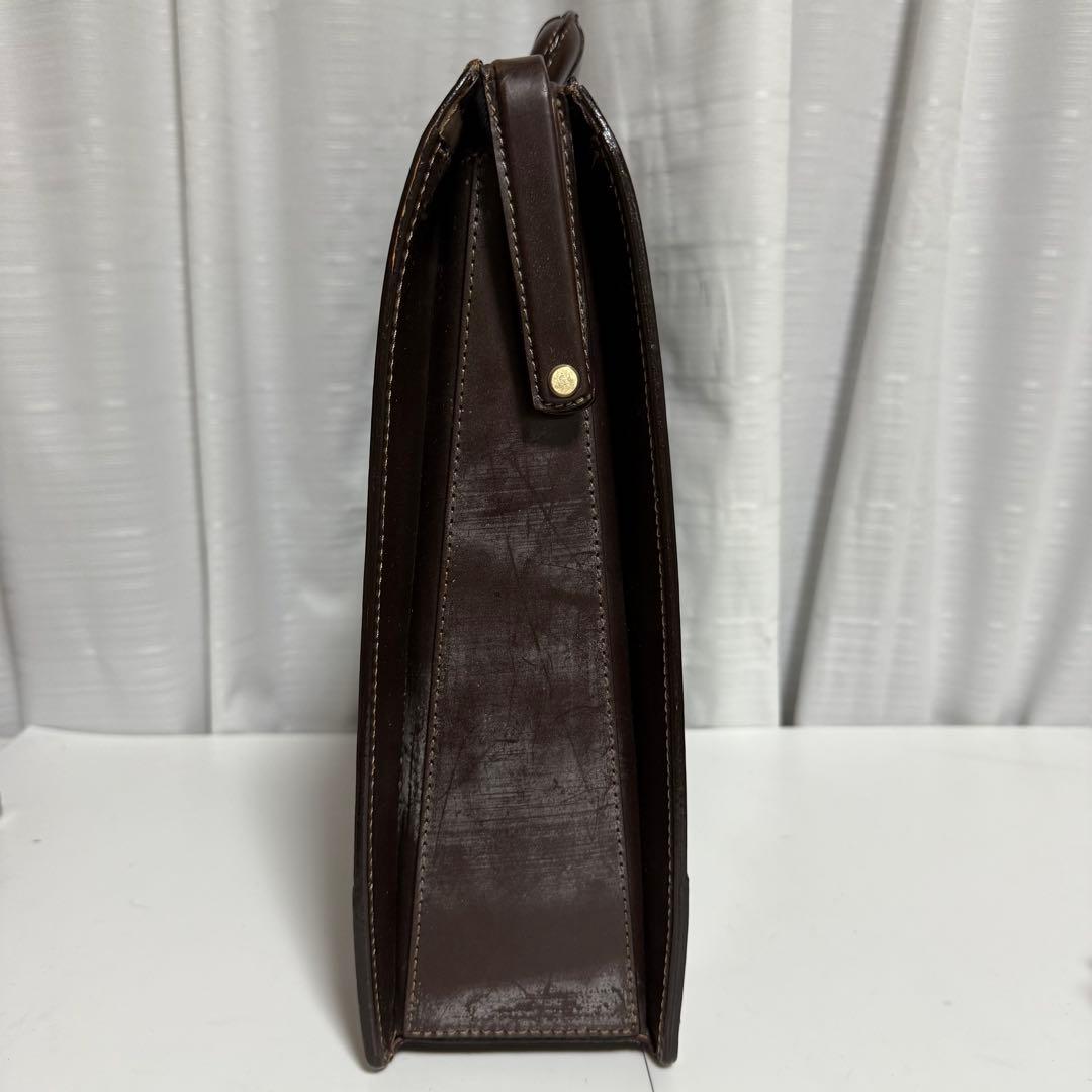 ⭐️未使用⭐️　土屋鞄　ダレスバッグ　ブライドルレザー　ブラウン　ハンドバッグ