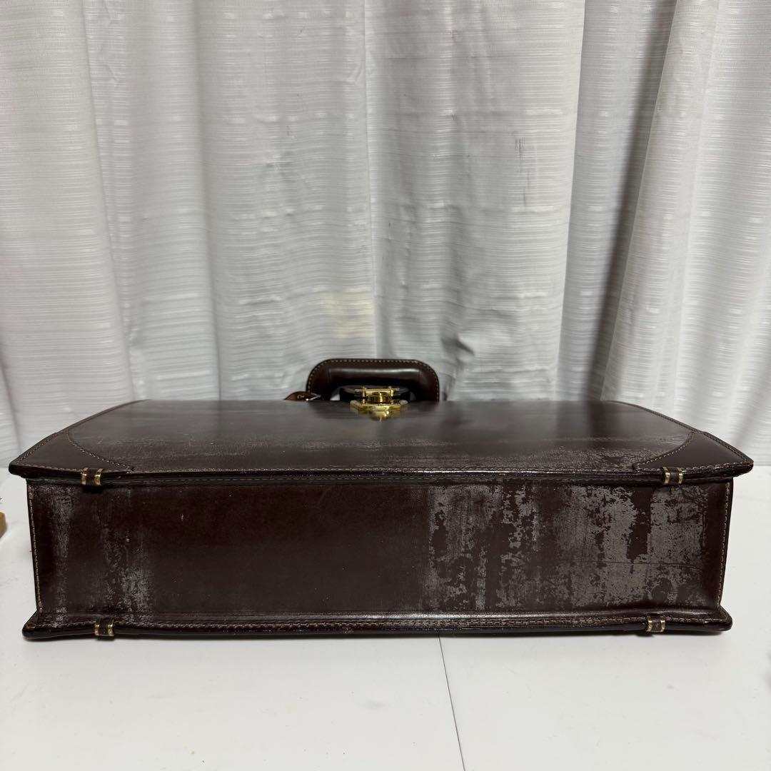 ⭐️未使用⭐️　土屋鞄　ダレスバッグ　ブライドルレザー　ブラウン　ハンドバッグ