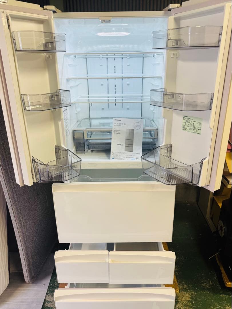 9r10 2021年製 509L 6ドア冷蔵庫 GR-T510FH ファミリー