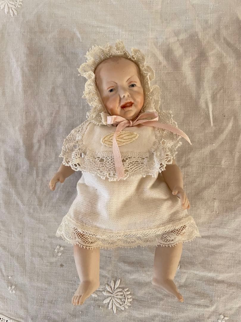 ビスクドール20 ベビー ミニョネット アンティーク ヴィンテージ 古い