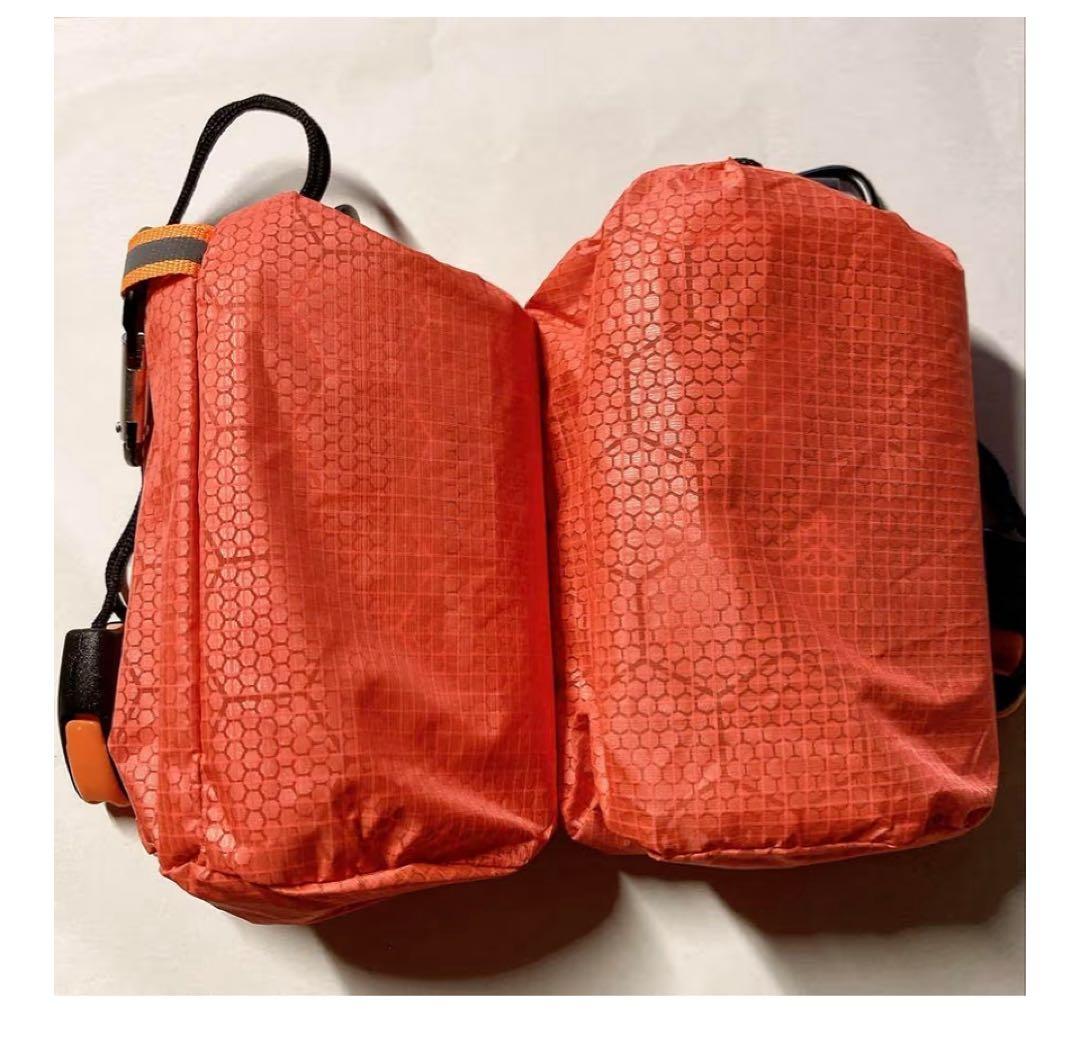 【新品】Tumosarido 緊急時寝袋防水シュラフ 200×90cm オレンジ