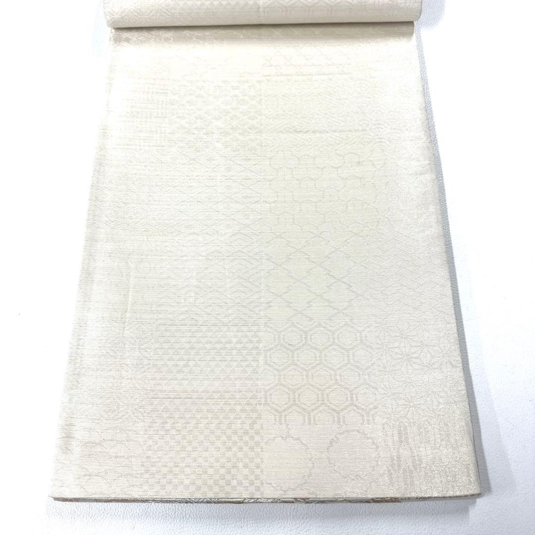 専用帯6008 ●高級 正絹 美保姿 全通 袋帯 宝尽くし 松竹梅