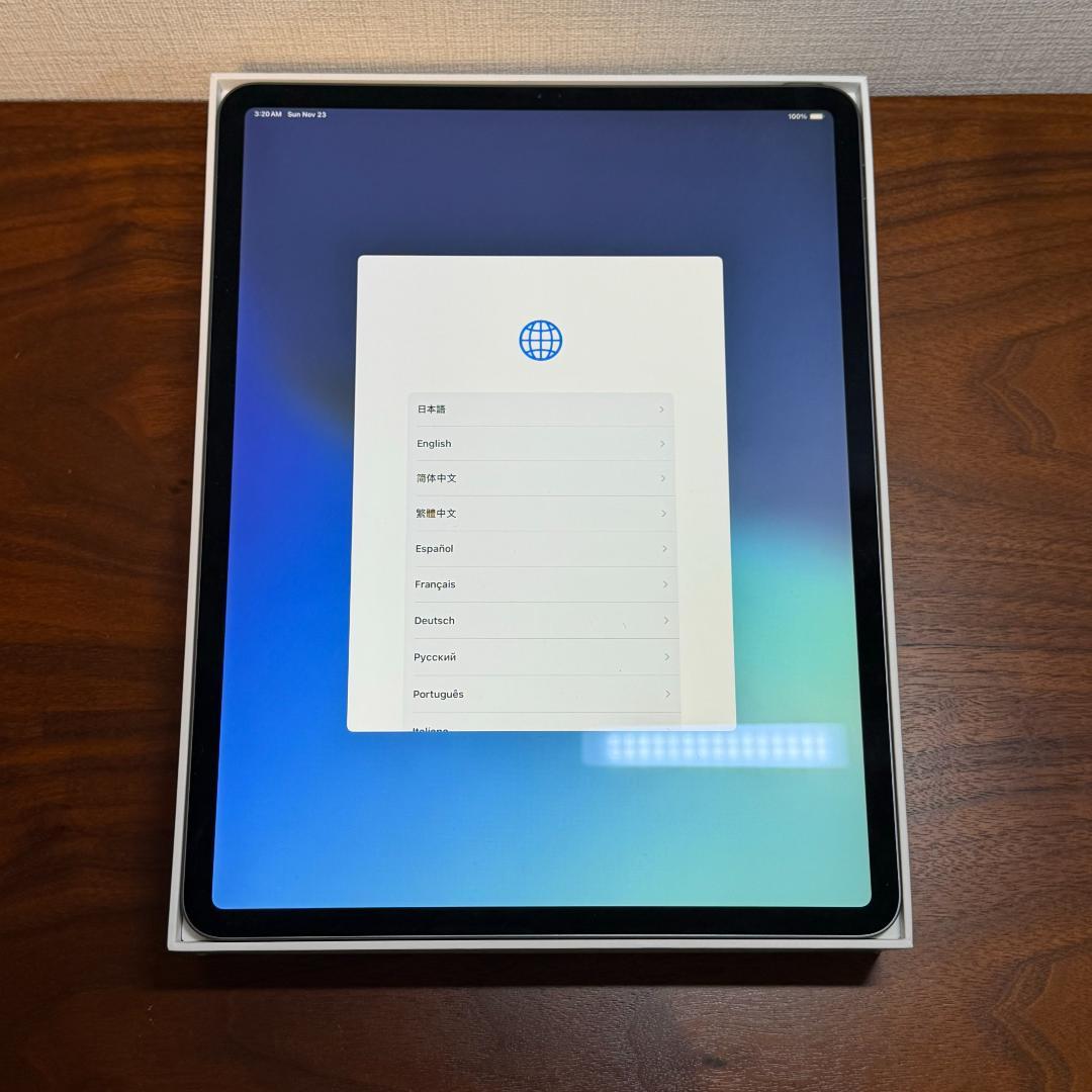 iPad Pro 12.9インチ／第4世代／256GB