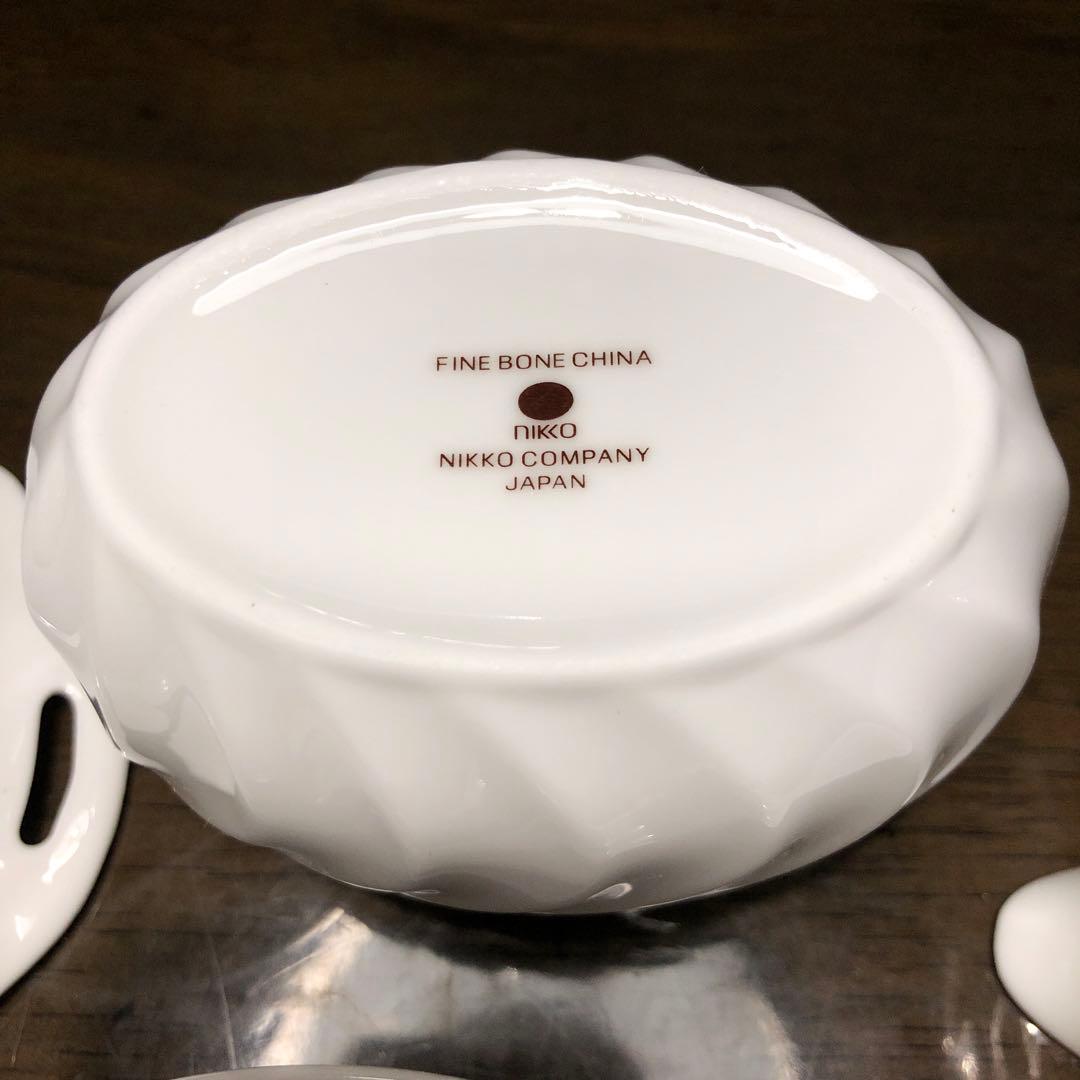 未使用　NIKKOボーンチャイナ　15点セット　➕　おまけ(ノリタケカップ他)