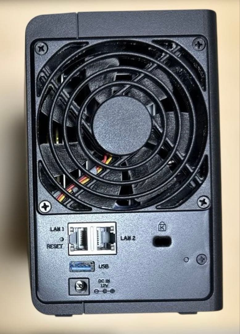 Synology DS224+ 2ベイ NAS 純正HDD付き　3.6TB✖️2