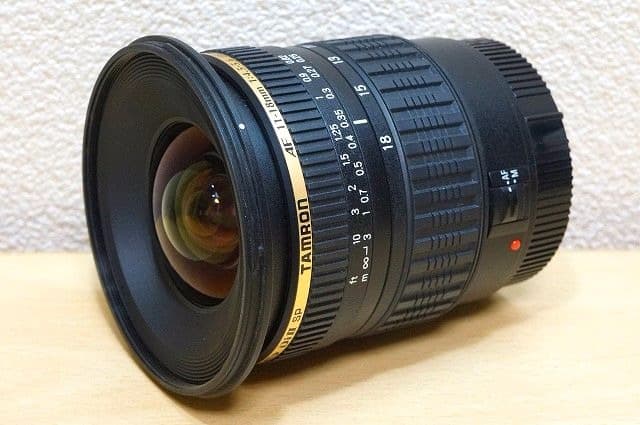 広角レンズ TAMRON SP 11-18mm F4.5-5.6 Di II