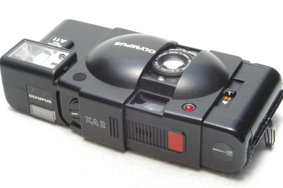 OLYMPUS XA 2 A11 ブラック ポーチ 元箱 使用説明書 動確 美品