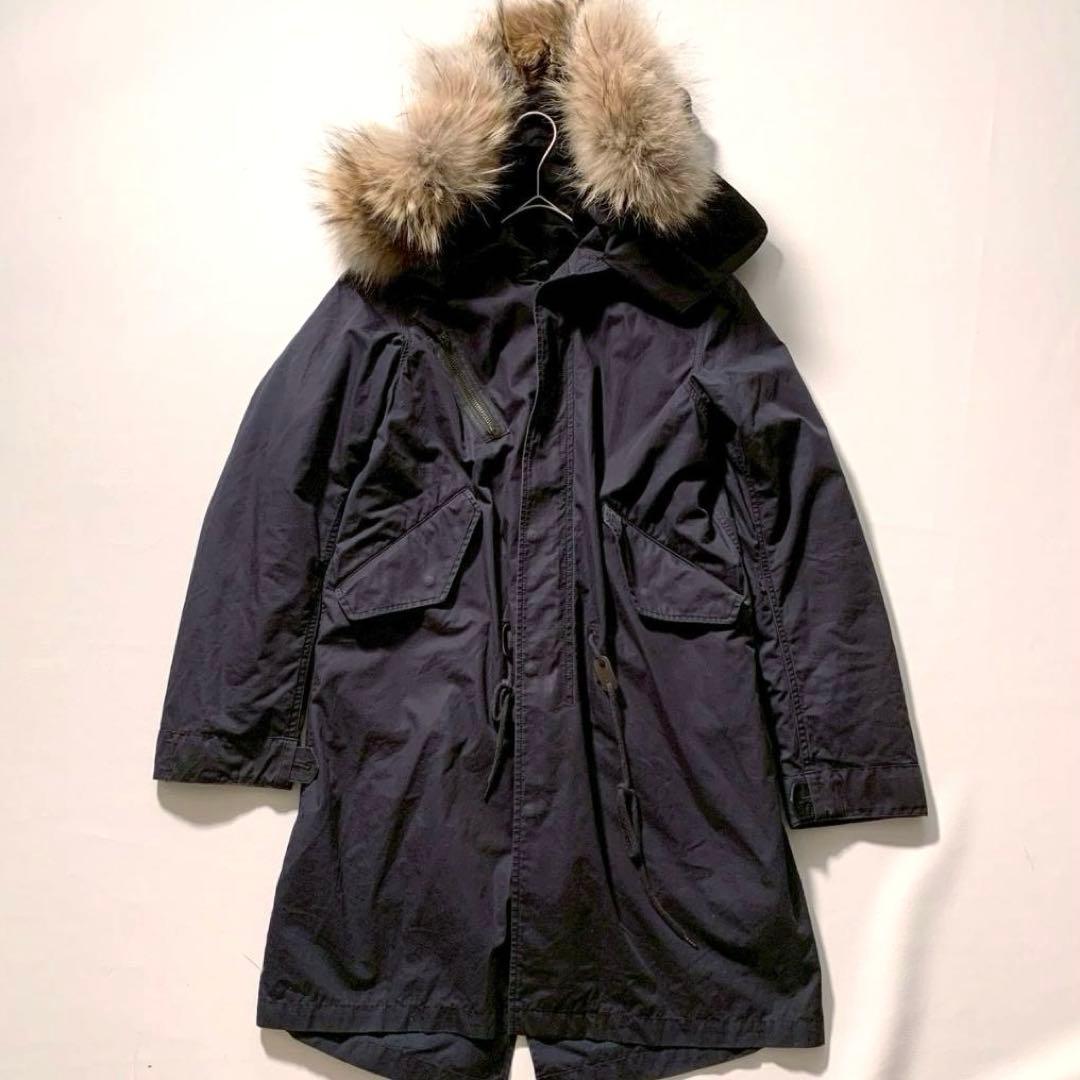 【希少】marka M-51 モッズコート コヨーテファー ライナー付き 日本製