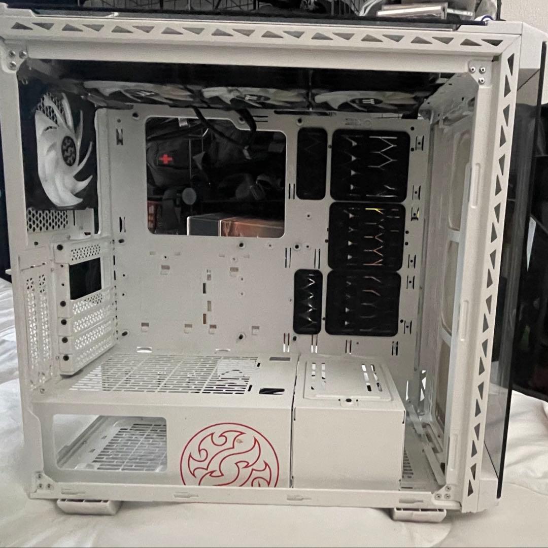 XPG Battle Cruiser 4面ガラス PCケース ファン4基ホワイト