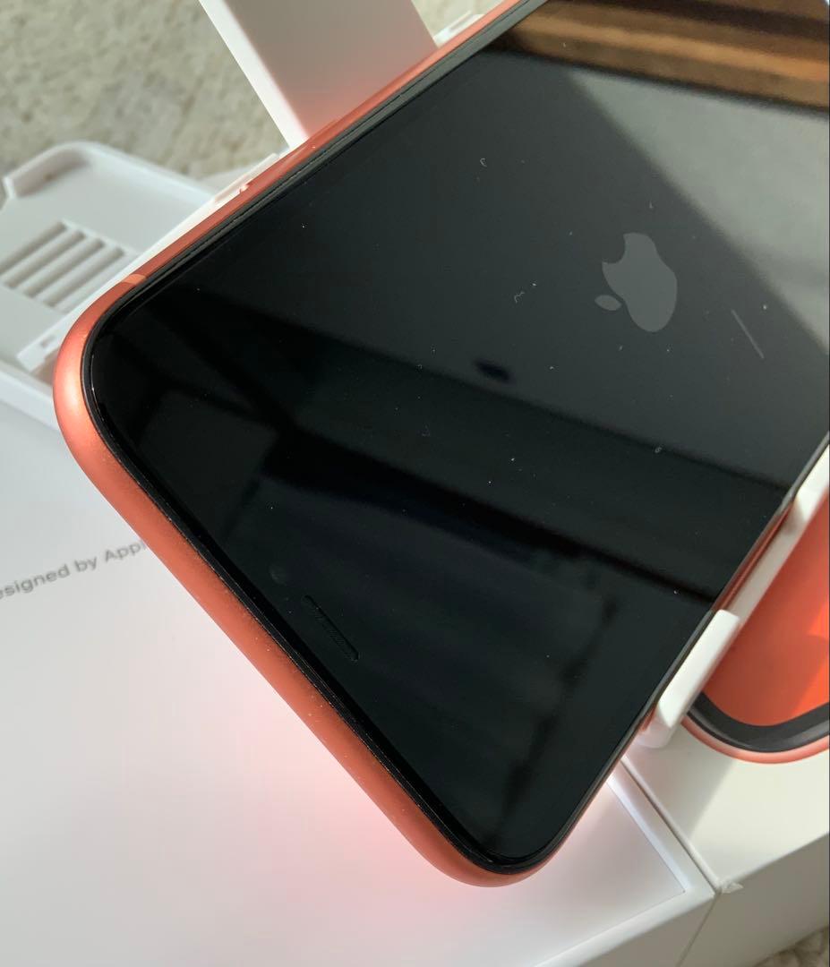 Apple iPhoneXR 10rレッド 128GB バッテリー９０%付属品付