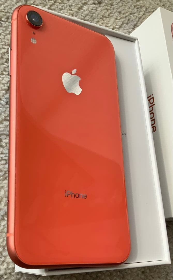 Apple iPhoneXR 10rレッド 128GB バッテリー９０%付属品付