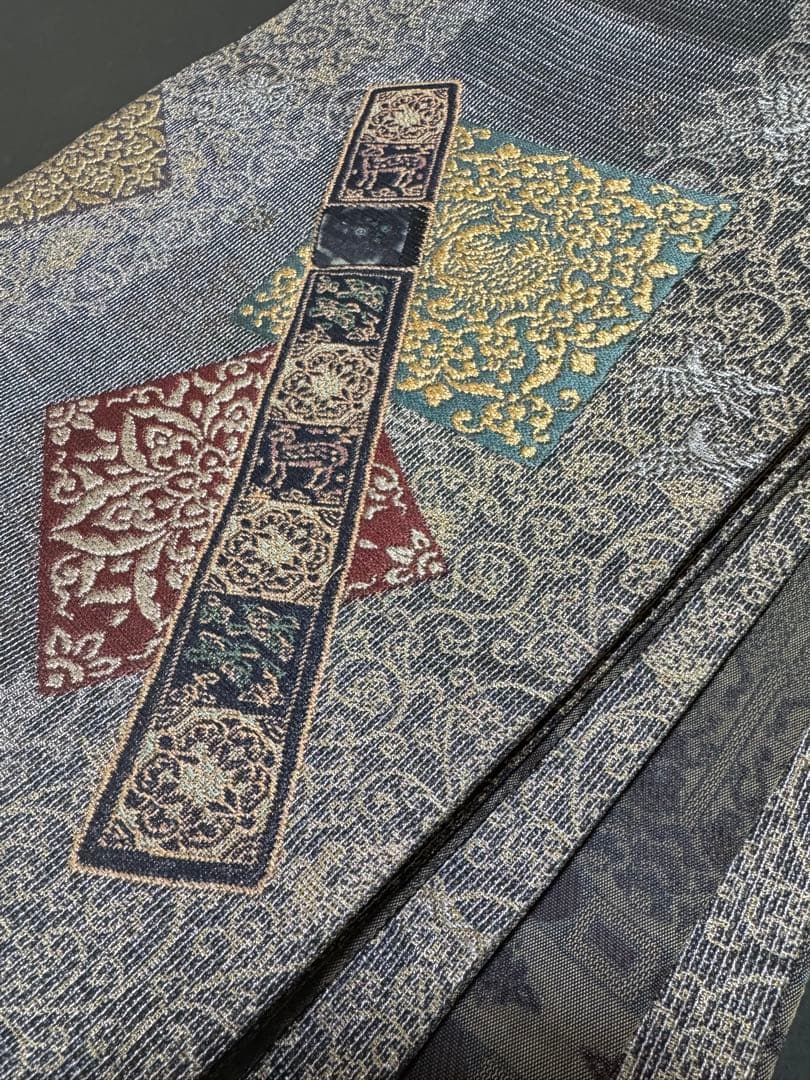 【極上新品】西陣名家織元「誉田屋源兵衛」謹製 小石丸「繭」「五十奏織」