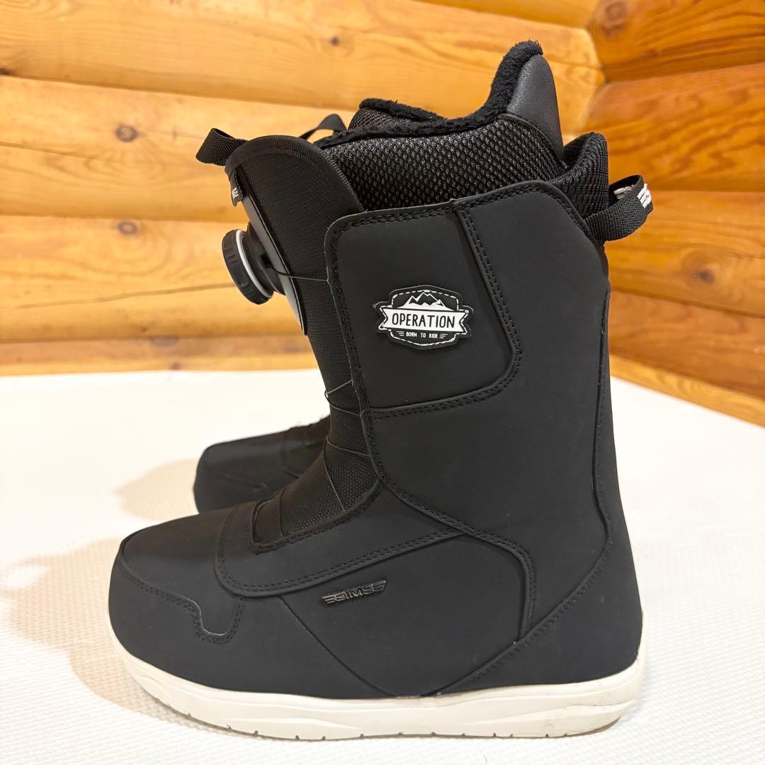 SIMS シムス OPERATION スノーボードブーツ　BOA 23.5cm