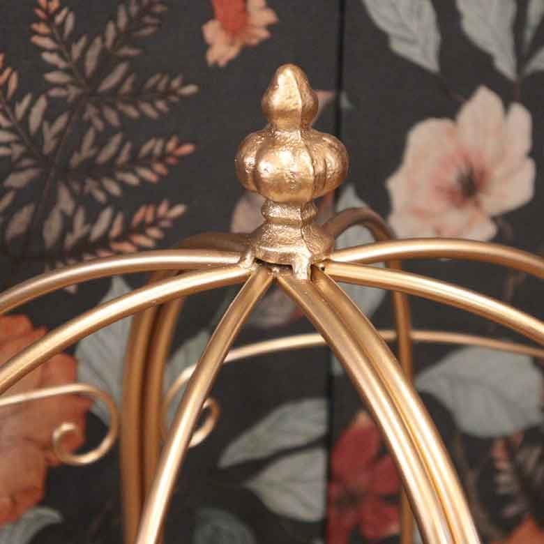 円形シェルフ アルミ バードケージSシャンパンゴールド