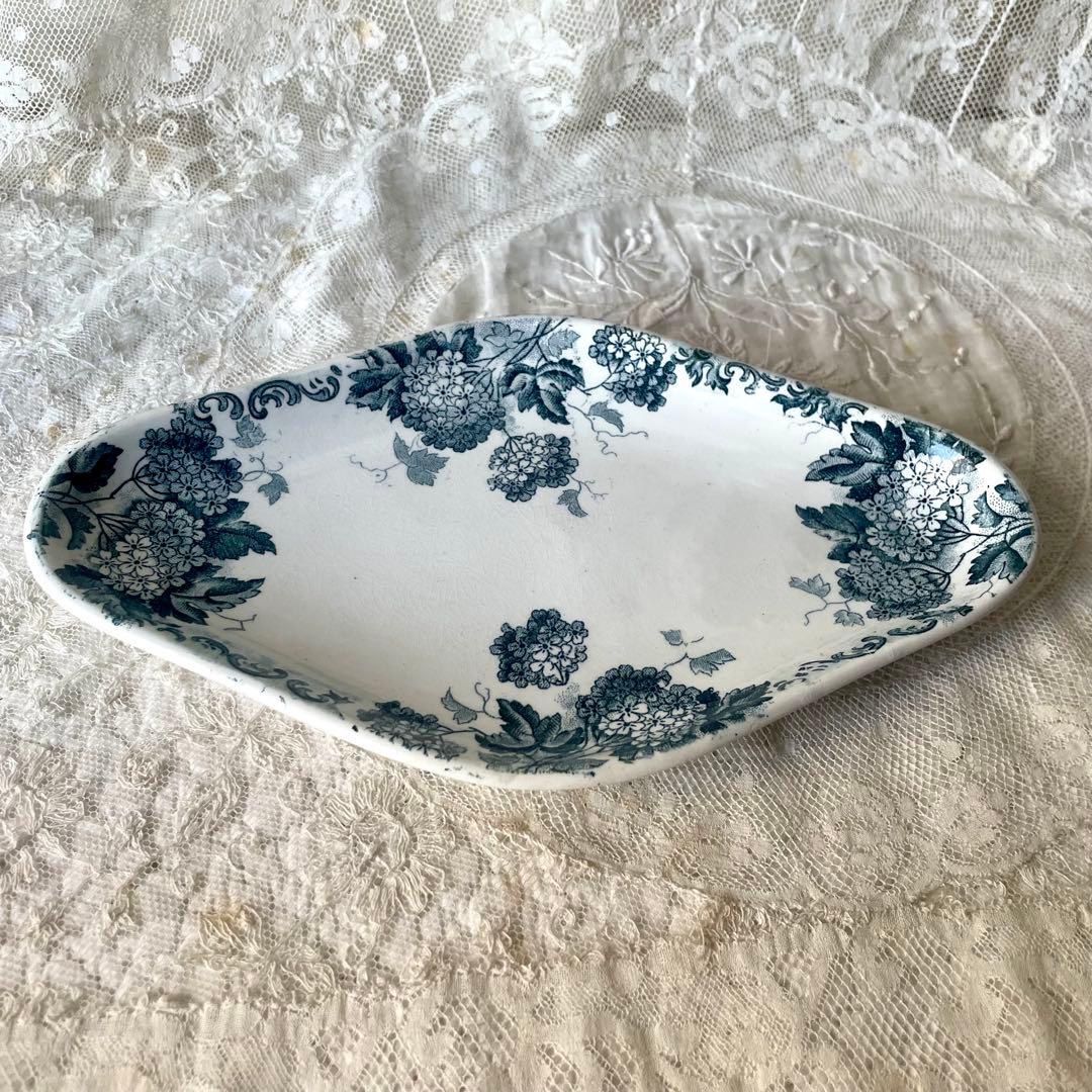 【美品】サンタマン　ブールドネージュ　ラヴィエ　フランスアンティーク　紫陽花