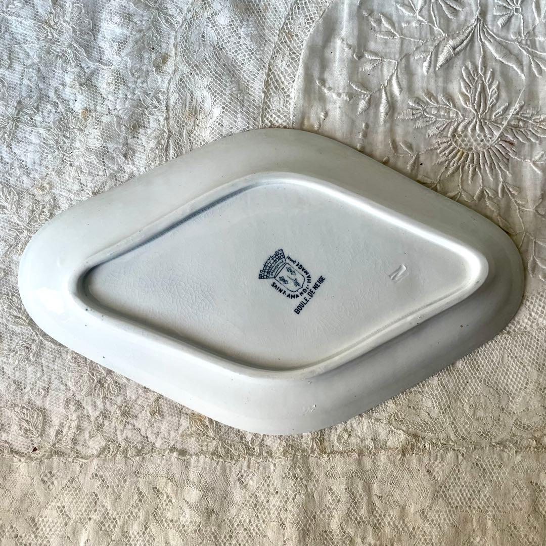 【美品】サンタマン　ブールドネージュ　ラヴィエ　フランスアンティーク　紫陽花