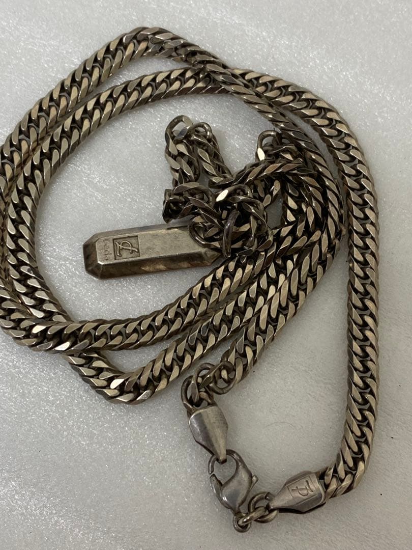 3-3122 シルバー925 Leda SILMA 喜平ネックレス